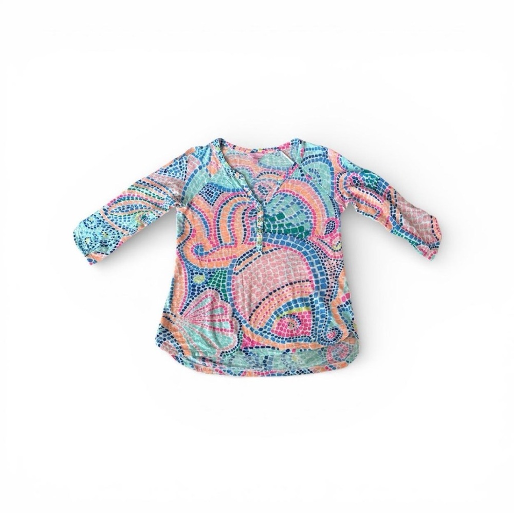Lilly Pulitzer Women’s Colorful Patterned Top Size S
